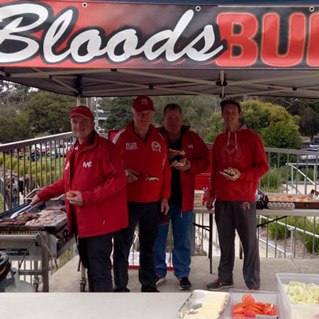 Best burgers in Warrandyte by Bloods Volunteers