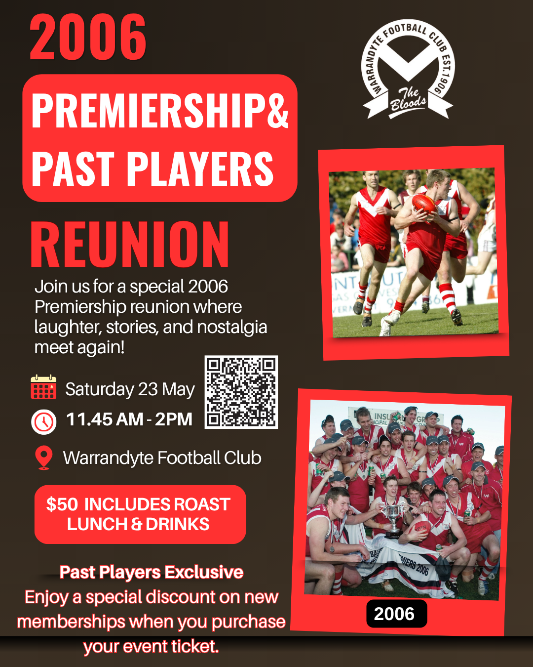 2006 Premiership & Past Players Reunion